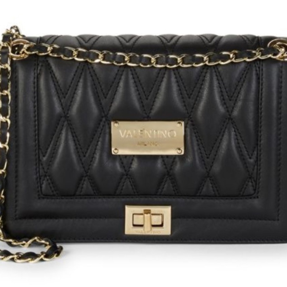 VALENTINO BY MARIO VALENTINO
Alice Quilted Leather Shoulder Bag